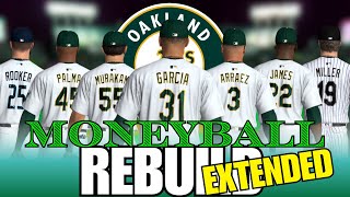 Oakland As MONEYBALL Rebuild EXTENDED Career Sim MLB the Show 24 Franchise [upl. by Suolkcin924]