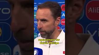 ‘Don’t have a natural replacement for Kalvin Phillips’ Gareth Southgate after DRAW against Denmark [upl. by Ellednek]