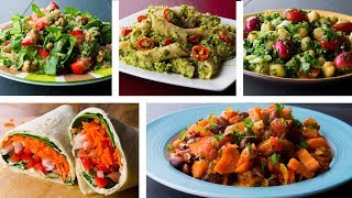 5 Healthy Vegetarian Recipes For Weight Loss [upl. by Ihsorih]