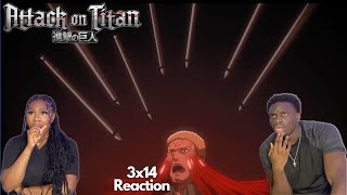 REINER DEATH ANIME HATER REACTS TO ATTACK ON TITAN SEASON 3 EPISODE 14 REACTIONREVIEW [upl. by Baun]