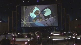 SciFi Dine In Theater Restaurant  Disney Hollywood Studios Florida [upl. by Arinayed523]