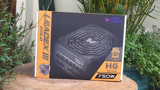 Super Flower Leadex III 750W 80 Plus Gold Fully Modular PSU Unboxing [upl. by Hayes]