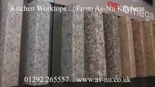 Kitchen Worktops and Laminate Worktops  Tel 01292 265557 [upl. by Anekahs]