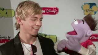 Ross Lynch Laura Marano amp Bridgit Mendler at Disney Upfronts NYC [upl. by Arihs]