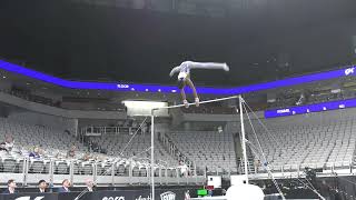 Christian BartWilliams  High Bar  2024 Xfinity US Championships  Junior Men Day 2 [upl. by Colbye672]