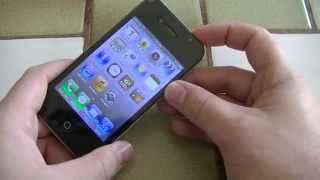 HaïPhone W4S  Un faux Apple iPhone 4S sous Android 23 [upl. by Aerdnwahs]