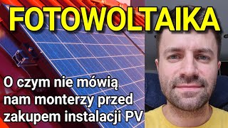 FOTOWOLTAIKA o czym nie mówią monterzy Wysokie napięcie 253V falownik się wyłącza rachunki rosną [upl. by Llehsim110]