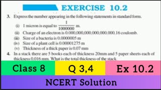 quotClass 8 Maths  Q 34 Ex 102  Chapter 10 Exponents and powersquot [upl. by Hindorff]