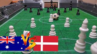 Australia vs Denmark World Cup Qatar 2022 Group D [upl. by Maddy640]