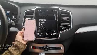 V2 No Sound Enable Volvos Audio to FullScreen CarPlay  ISUDAR [upl. by Knarf]