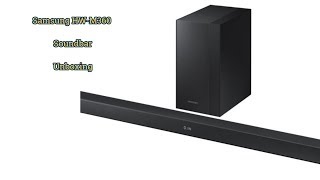 HwM360 Samsung Soundbar Unboxing [upl. by Anaila631]