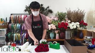 Forever Florist Thailand  Valentines Roses to PrachinBuri by Local Thai Family Flower Shop Delivery [upl. by Mosi]