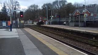 Scotrail 158 speeds through Blythe Bridge 24319 [upl. by Cattier]