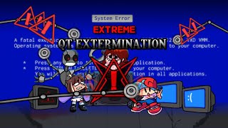 FNF해냈어 내가 해냈다고 미친 익스트림난이도 큐티 모드 FNF EXtermination QT mod [upl. by Nnuahs619]