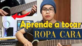 ¿Cómo tocar ROPA CARA  Camilo Tab y acordes GuitarraBajo  Tutorial [upl. by Mohkos]