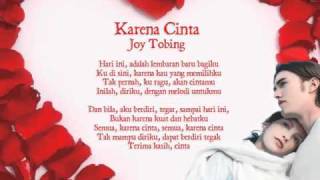 Karena Cinta  Joy Tobing [upl. by Reube797]