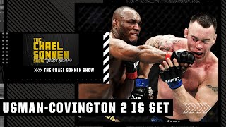 Chael says Kamaru Usman vs Colby Covington 2 is a whole new fight  The Chael Sonnen Show [upl. by Ojyllek]