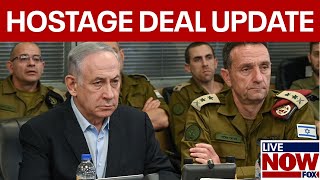 IsraelHamas war Netanyahu welcomes Gaza hostage deal  LiveNOW from FOX [upl. by Hairahcaz]