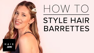 How To Style Barrettes [upl. by Miles861]