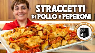 STRACCETTI DI POLLO E PEPERONI  Ricetta Facile Fatto in Casa da Benedetta [upl. by Westfahl]