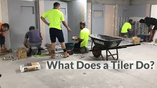 What Does a Tiler Do [upl. by Adley]