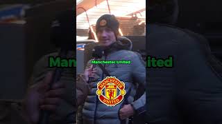 This Man Utd Fan Wasnt Backing Down [upl. by Carrillo193]