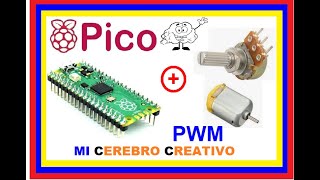 PWM CON RASPBERRY PI PICO  LED  MOTOR MUY FÁCIL DE HACER [upl. by Feldstein]