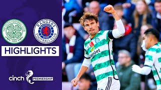 Celtic vs Rangers 21 Highlights  Scottish Premiership 2024  Lundstram Red Card  ORiley Goal [upl. by Batista]