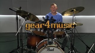 Pearl Decade Maple 22 Am Fusion Drum Kit with Darrin Mooney [upl. by Haldes]