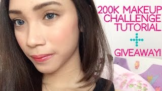 200K MAKEUP CHALLENGE TUTORIAL in Bahasa  stefanytalita [upl. by Cired293]