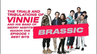 Brassic the trials and tribulations of Vinnie and his band of merry Misfits best bits s01 ep01 [upl. by Simson]