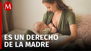 La lactancia materna es un derecho que beneficia a madres e hijos [upl. by Tatia192]