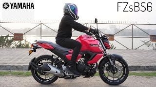 Yamaha FZs V3 BS6 vs BS4  Ride Review  Changes [upl. by Kayle]