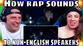 First Time Hearing How rap sounds to nonenglish speakers [upl. by Ahsaei479]