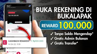 Buka Rekening di Bukalapak Bonus 100 Ribu  Event Buka Tabungan by Standard Chartered Bank [upl. by Aitselec]