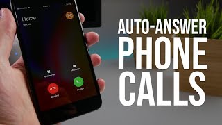 iPhone AutoAnswer Call Feature [upl. by Gall]