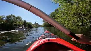 Kayaking around Kungsholmen Stockholm [upl. by Etteve822]