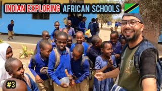 🇹🇿Exploring African Government School For The First Time  Indian In Tanzania [upl. by Euqininod]