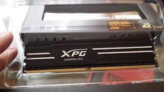 Adata DDR4 XPG Memory Module GAMMIX D10 Unboxing [upl. by Leaw]