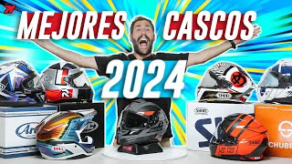 Los 5 mejores CASCOS DE MOTO 🚨que puedes COMPRAR en 2024 🥇 [upl. by Arakal248]