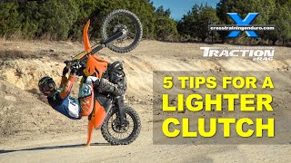 How to make your hydraulic motorbike clutch lighter 5 tips︱Cross Training Enduro [upl. by Ballou416]