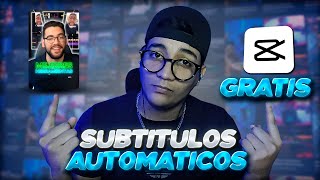 Como Tener SUBTITULOS AUTOMATICOS en CapCut GRATIS para PC [upl. by Nhguahs791]