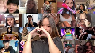 MY SUBSCRIBERS DO ASMR PART 2  200K SPECIAL 🫶🏻 [upl. by Tijnar219]