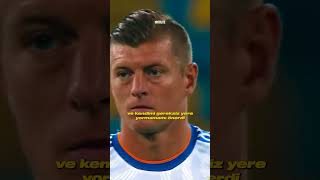 Toni Kroos Gavi konuşması football gavi tonikroos futbol shorts [upl. by Ahsienak]