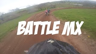 Battle MX  Beta 300 RR  Chasing a CRF [upl. by Clough69]