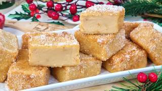 🎄✨¡Postre TOP Navideño LECHE FRITA DE TURRÓN [upl. by Altheta224]