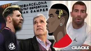 Lo ECHAN por hablar ‘mal’ de MESSI  TÉVEZ explica su SALIDA de BOCA  POGBA ya tiene EMOTICON [upl. by Madelena986]