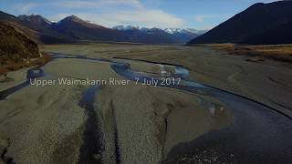 BRaid Upper Waimakariri River [upl. by Ahsied681]