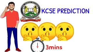 KCSE 2024 exam prediction countacy [upl. by Auliffe]