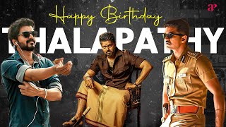 Thalapathy Vijay Birthday  Special Edit Mashup  2024  Thalapathy Vijay  AP International [upl. by Dicks]